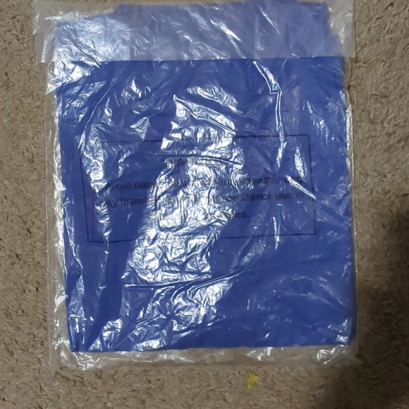 💢FREE with 2 Pc. Bundle💢 Knit Men's Polo Shirt Jersey Haband Brand Blue XX NWT - Picture 4 of 8